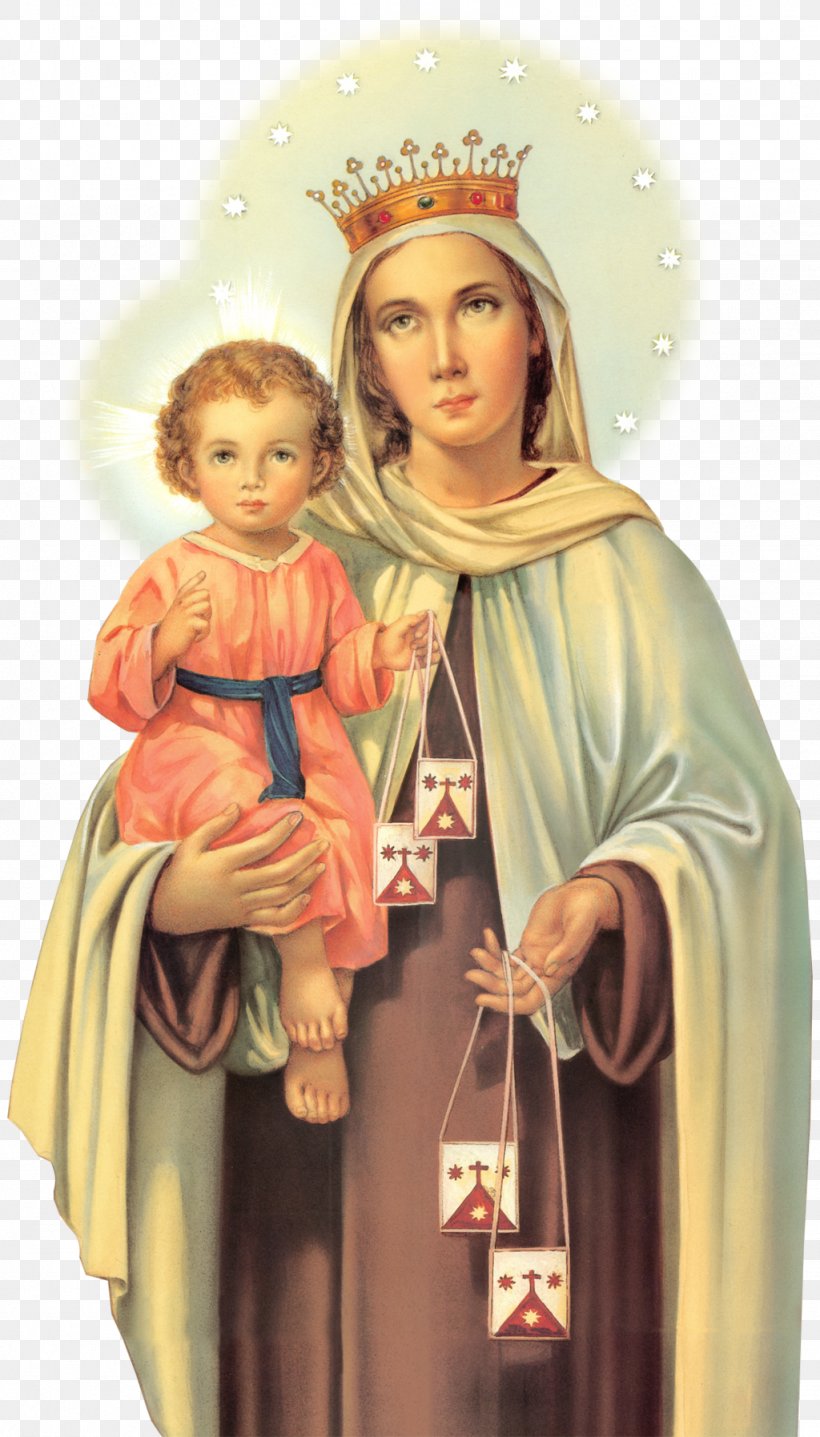 Mary Our Lady Of Mount Carmel Our Lady Of The Rosary Of Chiquinquirá Memorial Holy Card, PNG, 1024x1795px, Mary, Angel, Calendar Of Saints, Child, English Download Free