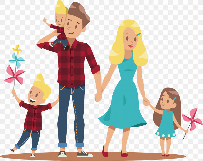 Family Day Happy Family Day International Family Day, PNG, 3000x2381px, Family Day, Cartoon, Doll, Fun, Happy Download Free