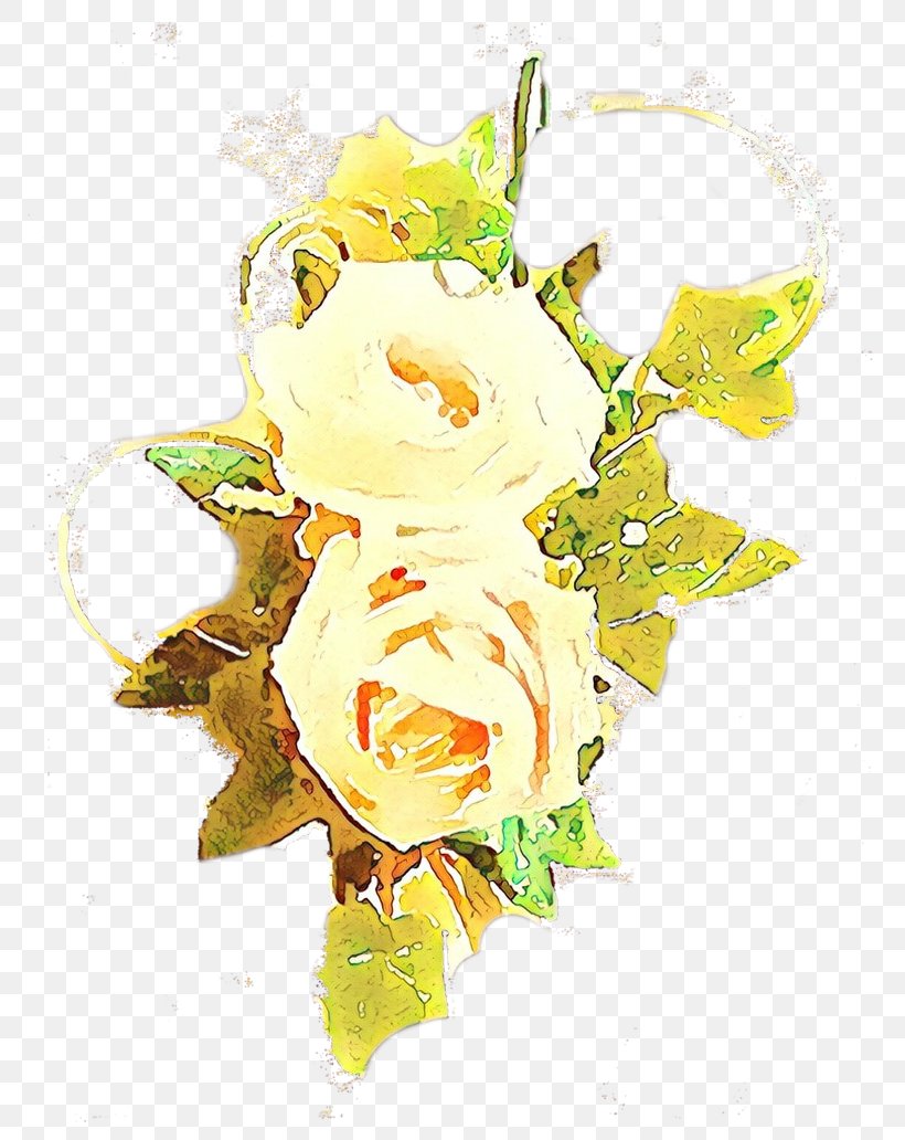 Yellow Cut Flowers Flower Plant Watercolor Paint, PNG, 774x1032px, Cartoon, Cut Flowers, Flower, Plant, Watercolor Paint Download Free