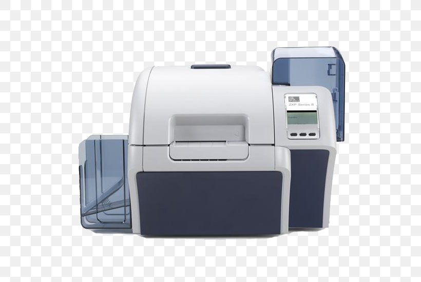 Card Printer Zebra Technologies Printing Magnetic Stripe Card, PNG, 550x550px, Card Printer, Barcode, Barcode Scanners, Color, Electronic Device Download Free