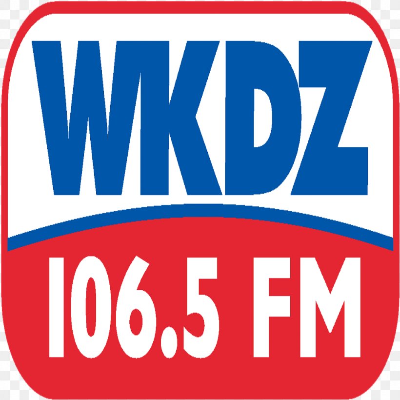 WKDZ-FM Radio Station FM Broadcasting Live Radio, PNG, 1024x1024px, Wkdzfm, Area, Banner, Brand, Fm Broadcasting Download Free