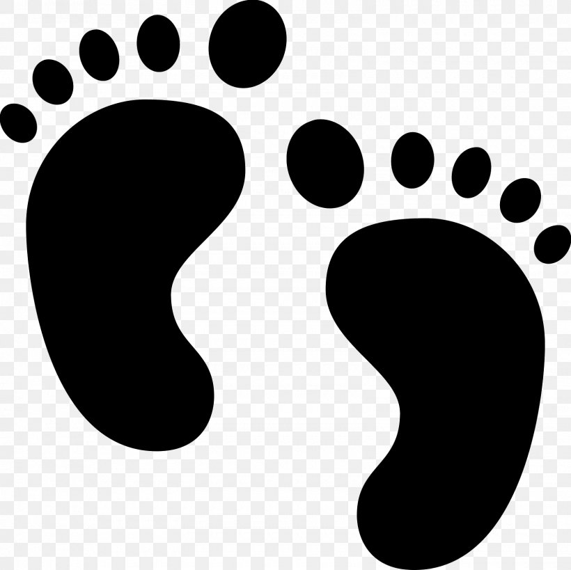 Footprint Clip Art, PNG, 1600x1600px, Foot, Black, Black And White, Child, Footprint Download Free