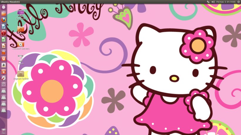 Hello Kitty Desktop Wallpaper Sanrio Wallpaper, PNG, 1600x900px, Watercolor, Cartoon, Flower, Frame, Heart Download Free