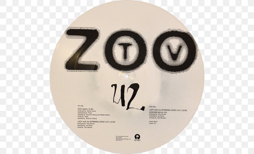 Elevation Tour U2 Zoo Station Zooropa Achtung Baby, PNG, 500x500px, Zooropa, Achtung Baby, Bono, Phonograph Record, Picture Disc Download Free