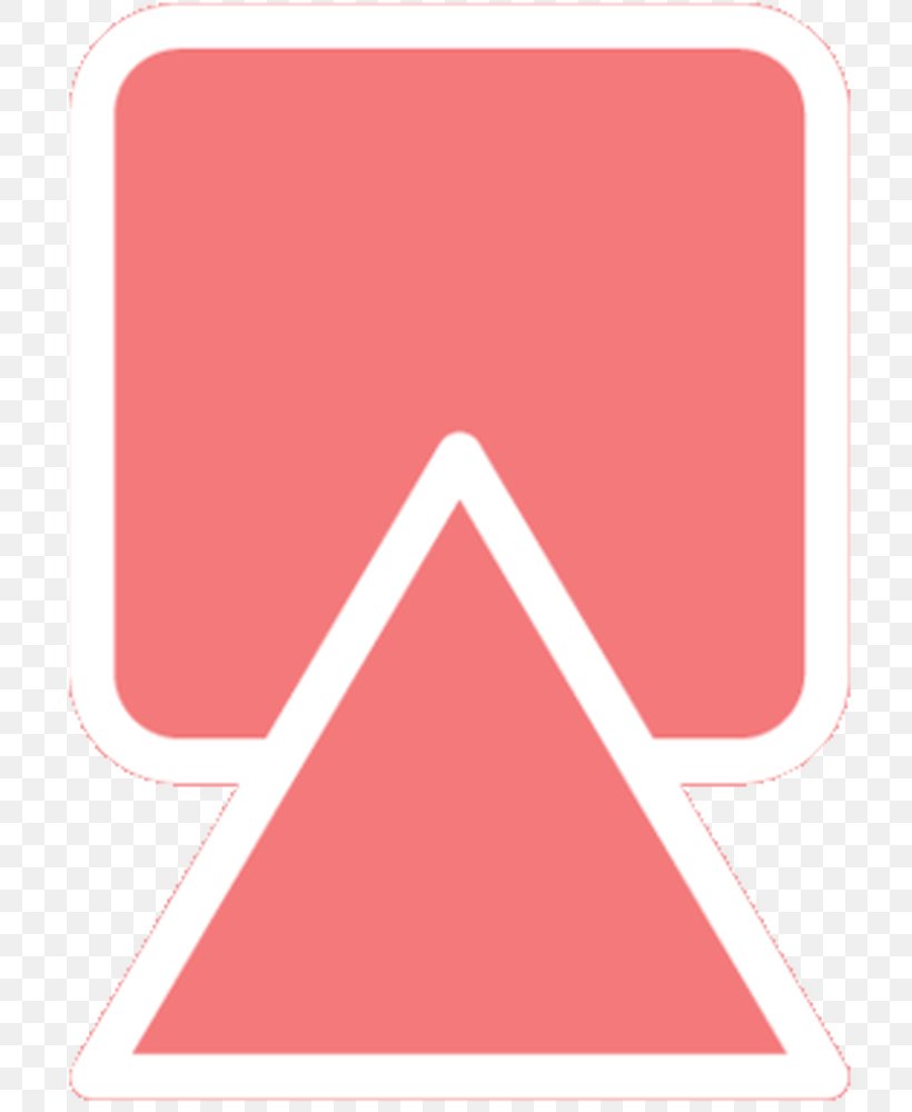 Angle Line Product Design Font Graphics, PNG, 741x1000px, Triangle, Brand, Material Property, Peach, Pink Download Free