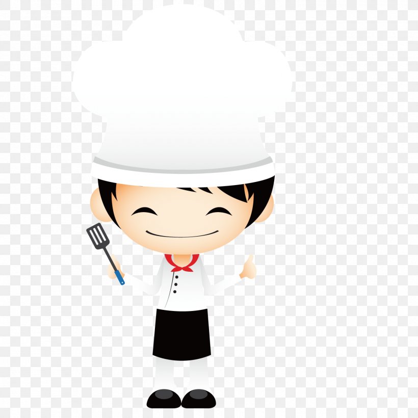 Cartoon Q-version Illustration, PNG, 1500x1500px, Cartoon, Cook, Gentleman, Headgear, Male Download Free