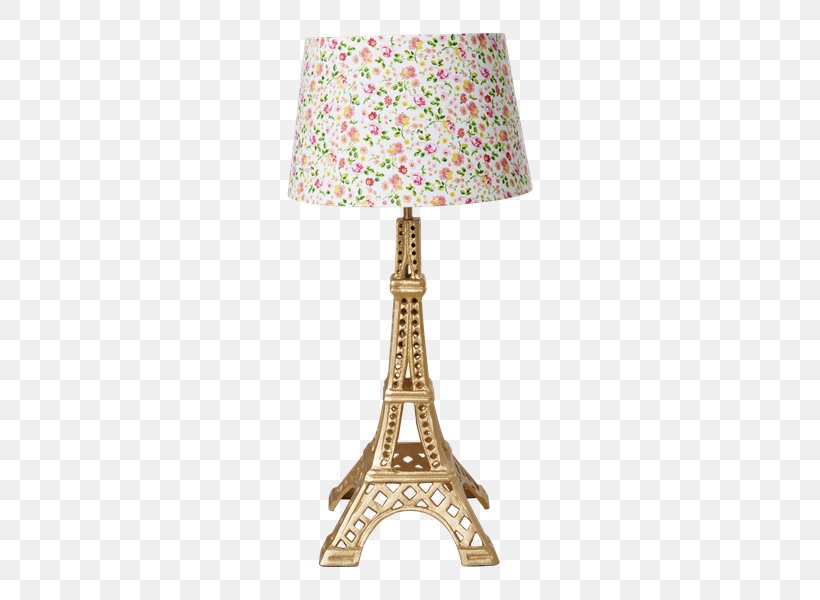 Eiffel Tower Lamp Shades Gold Metal, PNG, 600x600px, Eiffel Tower, Electric Light, France, Furniture, Gold Download Free