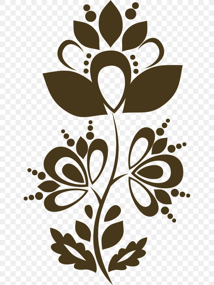 Floral Design Creativity Leaf, PNG, 639x1093px, Floral Design, Black And White, Branch, Creativity, Flora Download Free