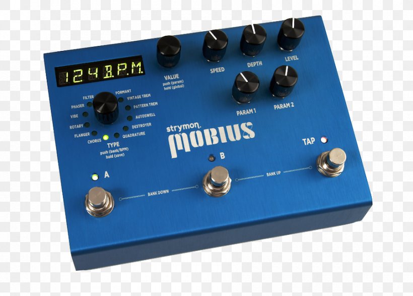 Effects Processors & Pedals Strymon Mobius Chorus Effect Flanging, PNG, 900x645px, Effects Processors Pedals, Audio Equipment, Chorus Effect, Circuit Component, Electric Guitar Download Free