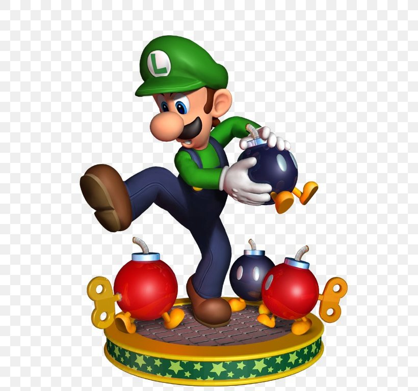Mario Party 5 Luigi Mario Party 4 Mario Bros., PNG, 553x768px, Mario Party 5, Cartoon, Figurine, Food, Gamecube Download Free