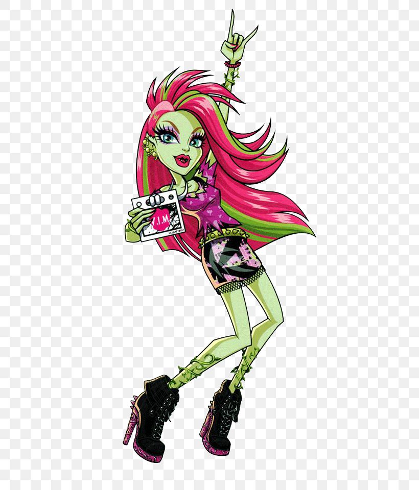 Monster High Fashion Doll Barbie Venus Flytrap, PNG, 483x960px, Monster High, Art, Barbie, Bratz, Clothing Download Free