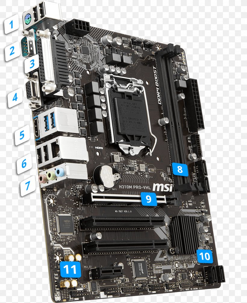 Motherboard LGA 1151 CPU Socket ATX Chipset, PNG, 1086x1329px, Motherboard, Advanced Micro Devices, Atx, Chipset, Computer Accessory Download Free