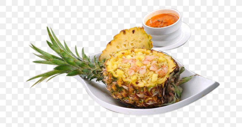 Pineapple Thai Cuisine Vegetarian Cuisine European Cuisine Fried Rice, PNG, 700x433px, Pineapple, Ananas, Auglis, Boluo Fan, Cuisine Download Free