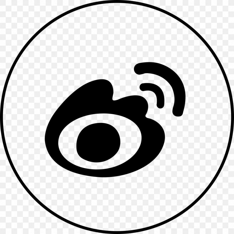 Social Media Logo Stencil, PNG, 980x980px, Social Media, Area, Black, Black And White, Brand Download Free