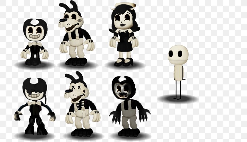 Bendy And The Ink Machine Five Nights At Freddy's: Sister Location Image Snowbell, PNG, 758x471px, Bendy And The Ink Machine, Character, Fan Art, Figurine, Game Download Free