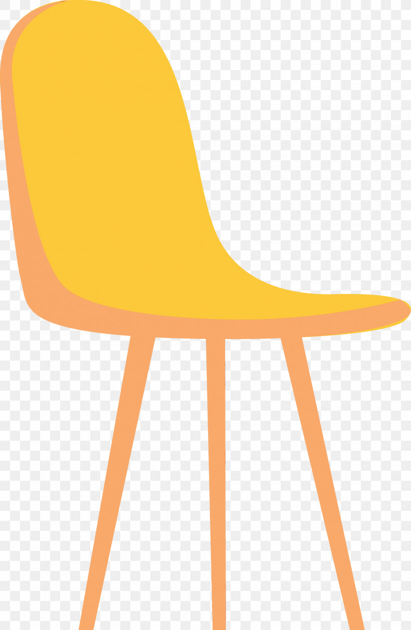 Chair Angle Line Yellow Table, PNG, 1954x3000px, Watercolor, Angle, Chair, Line, Paint Download Free