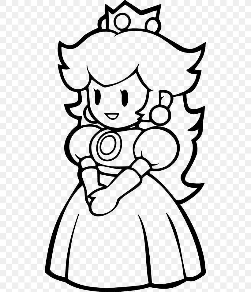 Princess Peach Princess Daisy Rosalina Paper Mario: Sticker Star, PNG, 527x951px, Watercolor, Cartoon, Flower, Frame, Heart Download Free