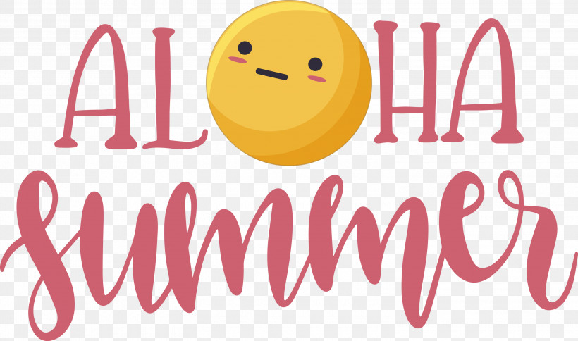 Aloha Summer Emoji Summer, PNG, 3000x1773px, Aloha Summer, Emoji, Emoticon, Geometry, Happiness Download Free