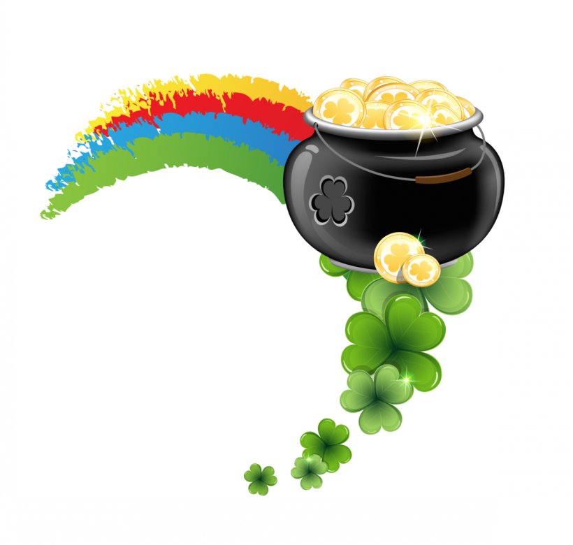 Clover Rainbow Saint Patrick's Day, PNG, 1180x1123px, Clover, Fourleaf Clover, Fruit, Gold, Gold Coin Download Free