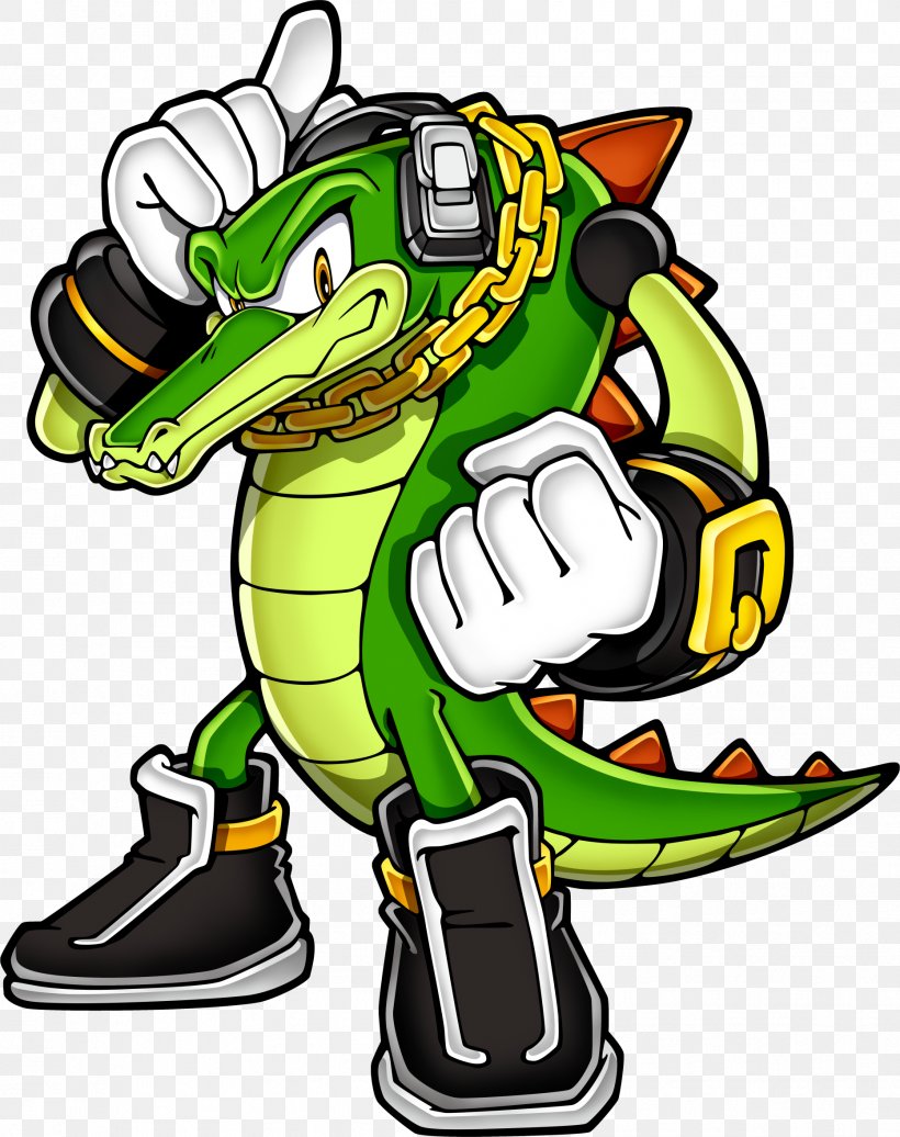 Sonic The Hedgehog Sonic Heroes Knuckles' Chaotix Tails Vector The Crocodile, PNG, 1864x2356px, Sonic The Hedgehog, Art, Artwork, Character, Crocodile Download Free