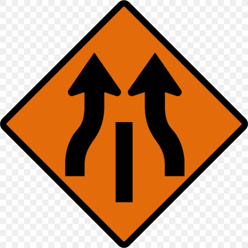 Warning Sign Lane Merge Road, PNG, 1141x1142px, Sign, Area, Carriageway, Lane, Merge Download Free