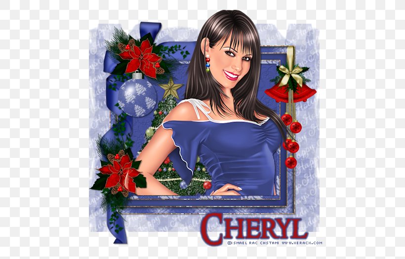 Christmas Day Graphics Photomontage Shoulder Flower, PNG, 525x525px, Watercolor, Cartoon, Flower, Frame, Heart Download Free