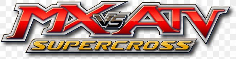 MX Vs. ATV Supercross Xbox One Game PlayStation 2, PNG, 1600x404px, Mx Vs Atv Supercross, Banner, Brand, Game, Logo Download Free