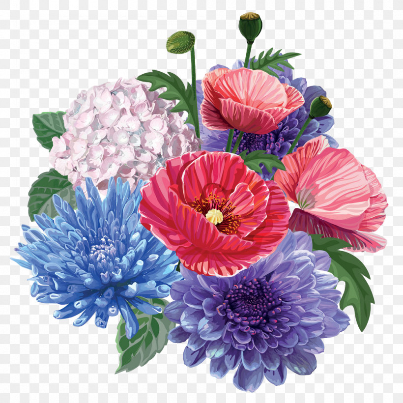 Artificial Flower, PNG, 1000x1000px, Flower, Artificial Flower, Bouquet, Cut Flowers, Hydrangea Download Free