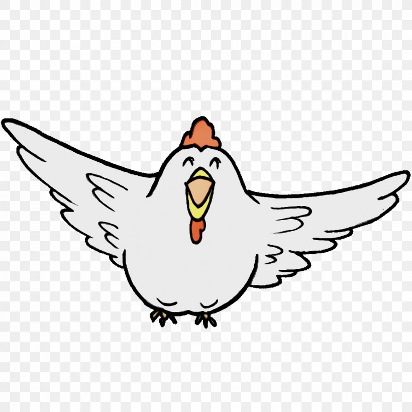 Line Art Chicken Cartoon Beak Meter, PNG, 1200x1200px, Watercolor, Beak, Cartoon, Chicken, Line Art Download Free