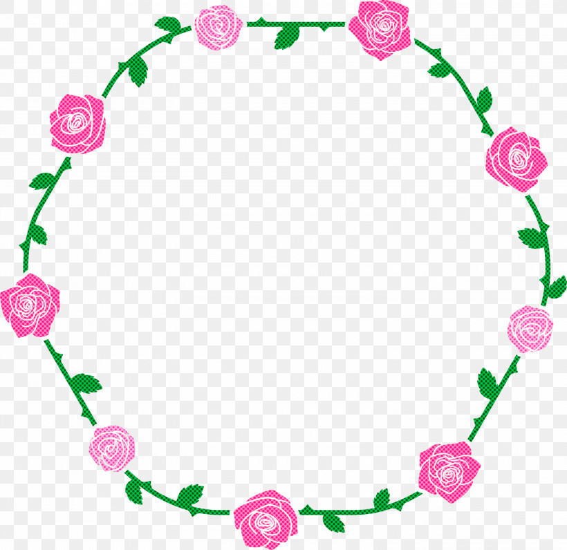 Rose Frame Floral Frame Flower, PNG, 3000x2915px,  Download Free