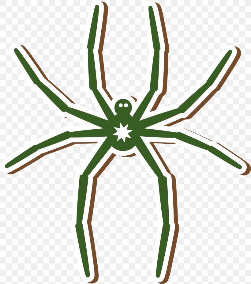 Spider Clip Art, PNG, 1251x1415px, Spider, Grass, Green, Insect, Invertebrate Download Free