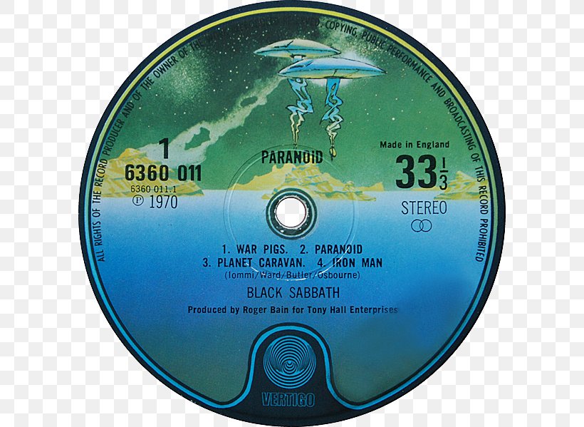 Vertigo Records Black Sabbath Phonograph Record Record Label Gentle Giant, PNG, 600x599px, Watercolor, Cartoon, Flower, Frame, Heart Download Free