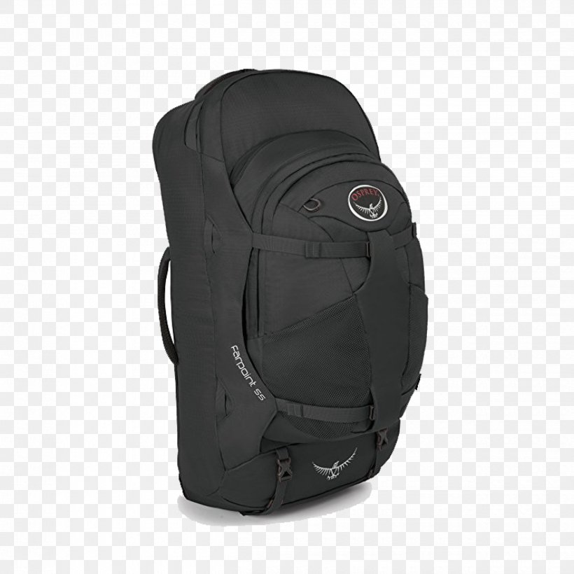 Backpack Osprey Farpoint 55 Osprey Farpoint 40 Travel Pack, PNG, 2500x2500px, Backpack, Backpacking, Black, Osprey, Osprey Farpoint 70 Download Free