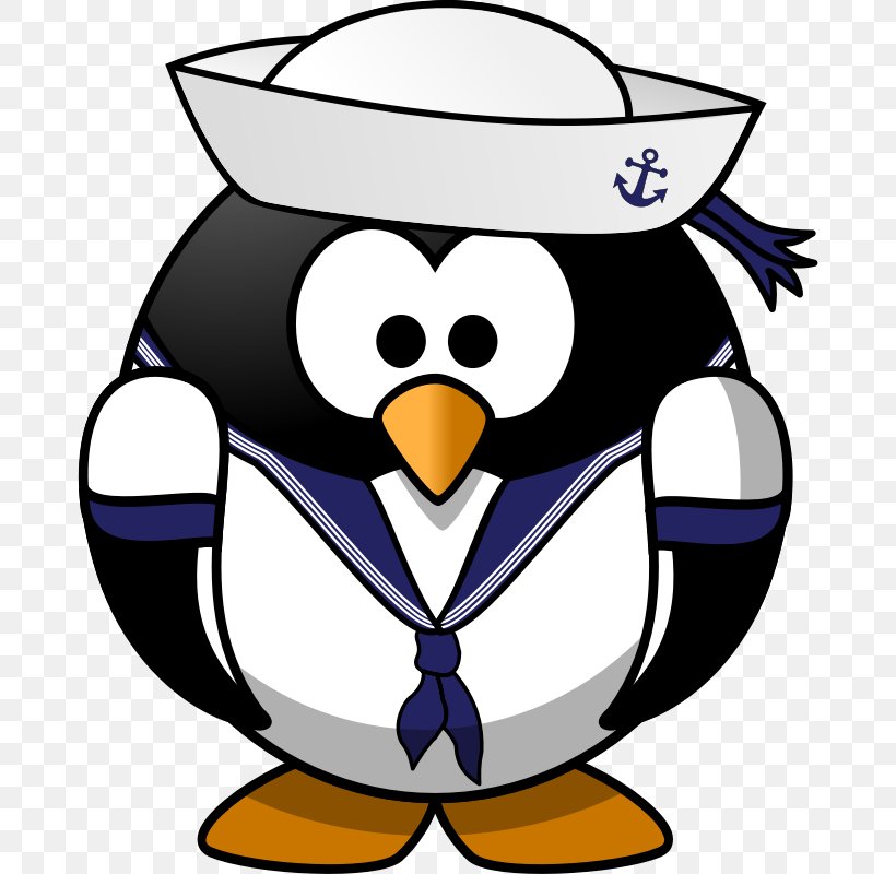 Sea Captain Sailor Ship Clip Art, PNG, 800x800px, Sea Captain, Artwork, Beak, Bird, Flightless Bird Download Free