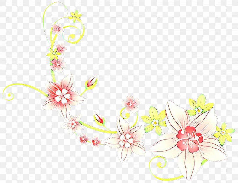 Floral Design Desktop Wallpaper Body Jewellery Pink M, PNG, 2999x2310px, Floral Design, Blossom, Body Jewellery, Branching, Computer Download Free