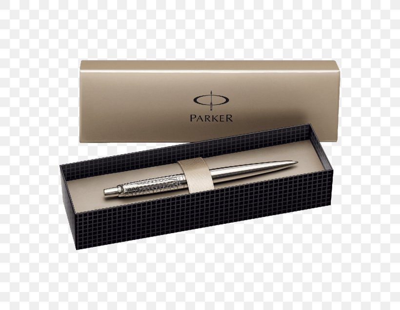 Parker Pen Company Ballpoint Pen Rollerball Pen Pens Chrome Plating, PNG, 637x637px, Parker Pen Company, Ballpoint Pen, Box, Brass, Chrome Plating Download Free