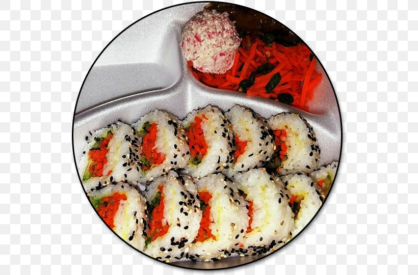 California Roll Gimbap Sushi Side Dish Recipe, PNG, 540x540px, California Roll, Asian Food, Comfort, Comfort Food, Cooked Rice Download Free