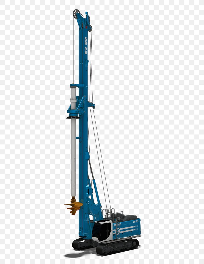 Soilmec Drilling Rig Deep Foundation Slurry Wall, PNG, 750x1060px, Soilmec, Architectural Engineering, Boring, Business, Construction Equipment Download Free