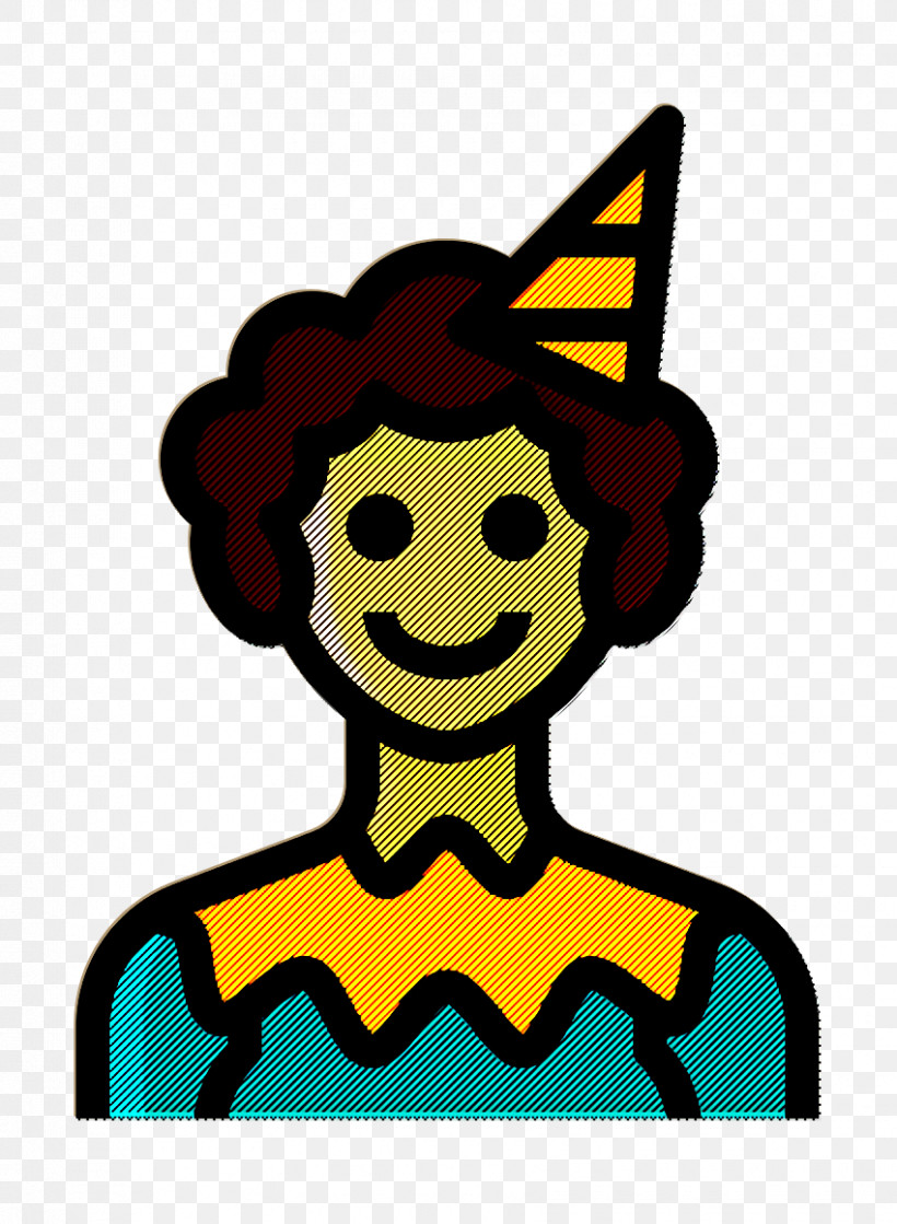 Clown Icon Occupation Woman Icon, PNG, 850x1160px, Clown Icon, Cartoon, Happy, Headgear, Occupation Woman Icon Download Free