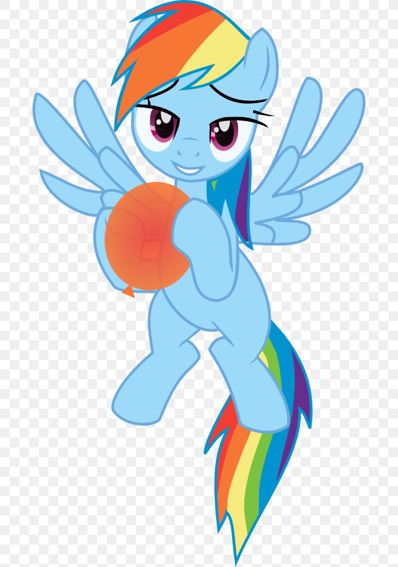Rainbow Dash Pony Pinkie Pie Balloon Cutie Mark Crusaders, PNG, 686x1166px, Watercolor, Cartoon, Flower, Frame, Heart Download Free