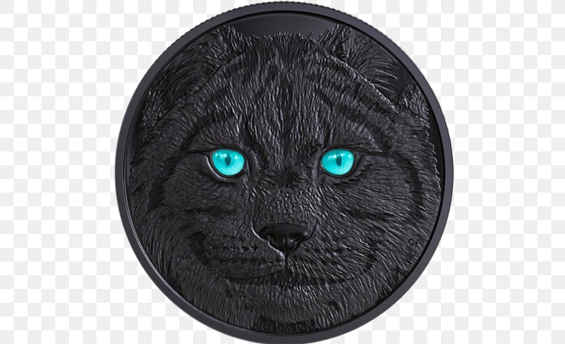 Canada Silver Coin Silver Coin Proof Coinage, PNG, 500x500px, Canada, Black, Black Cat, Bullion, Canadian Dollar Download Free
