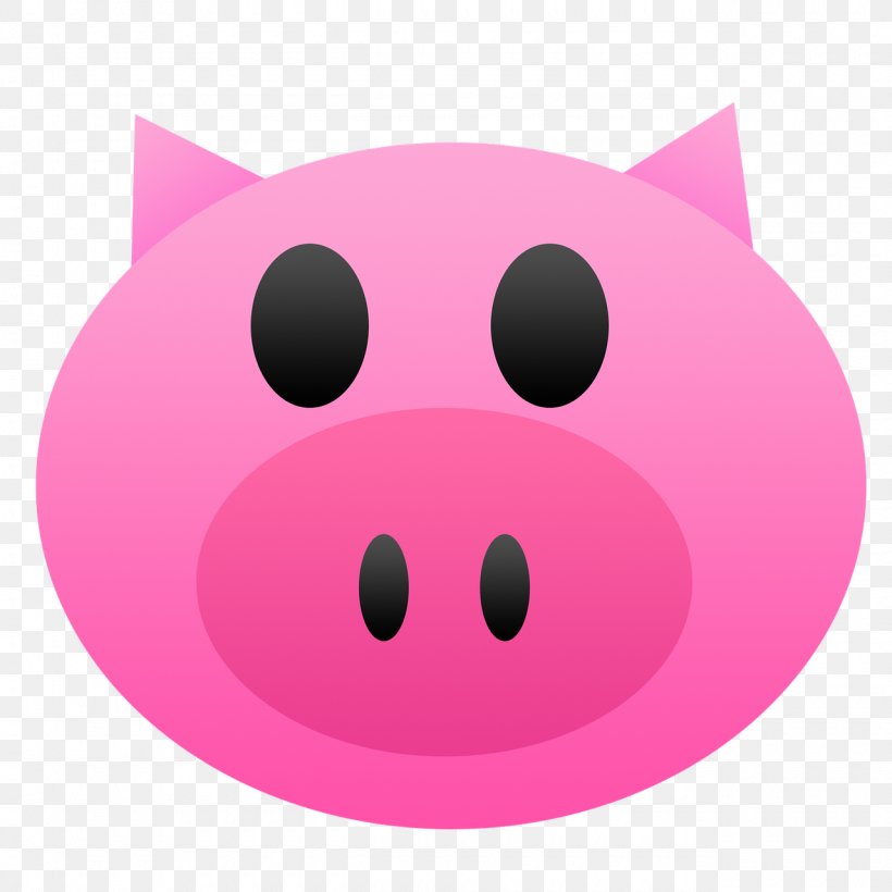 Domestic Pig Emoji Clip Art, PNG, 1280x1280px, Pig, Cartoon, Domestic Pig, Emoji, Emoticon Download Free