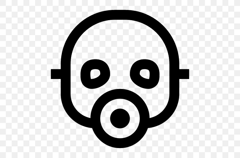 Gas Mask Clip Art, PNG, 540x540px, Gas Mask, Area, Black And White, Emoticon, Face Download Free