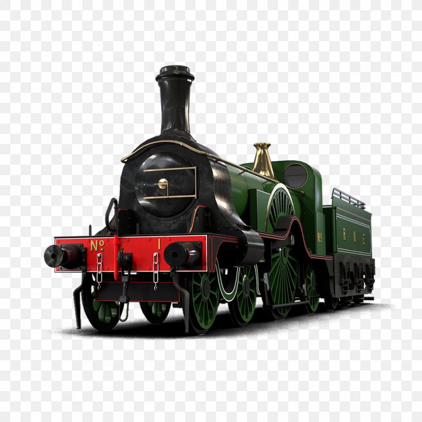 Train Railroad Car Locomotive Rail Transport Steam Engine, PNG, 1024x1024px, Train, Engine, Locomotive, Motor Vehicle, Rail Transport Download Free