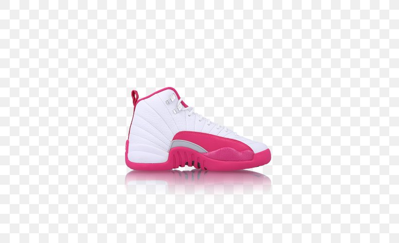 Air Jordan 12 Retro Women's Shoe Sports Shoes Nike, PNG, 500x500px, Air Jordan, Air Jordan Retro Xii, Athletic Shoe, Comfort, Cross Training Shoe Download Free