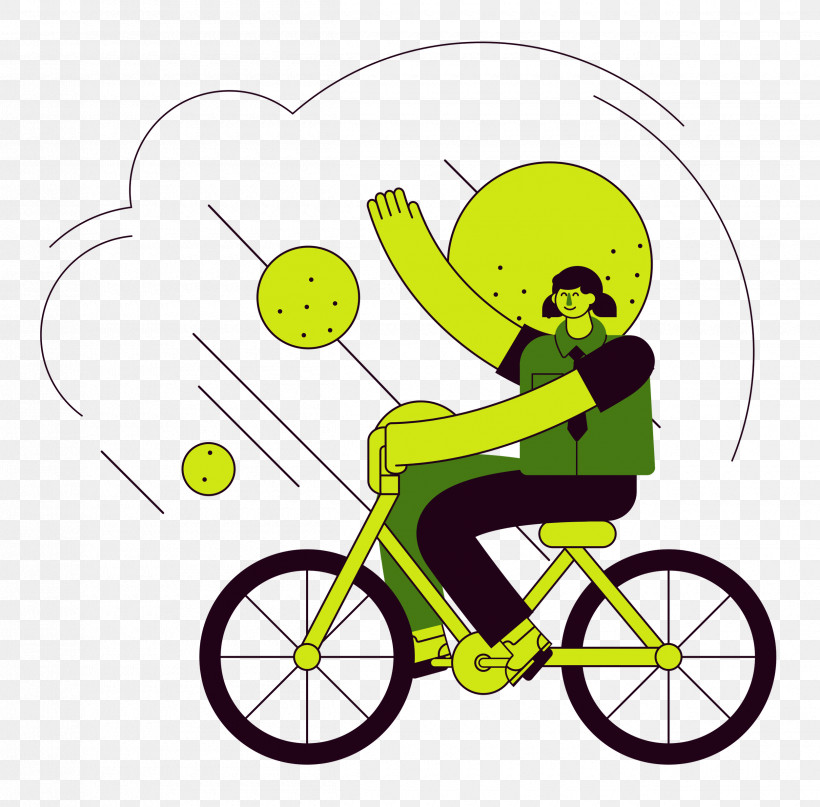 Bicycle Bicycle Frame Hybrid Bike Bicycle Wheel Cycling, PNG, 2500x2461px, Bicycle, Bicycle Frame, Bicycle Wheel, Cartoon, Cycling Download Free
