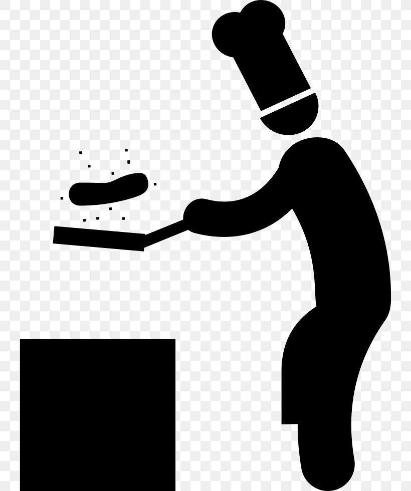 Chef Cooking Mama Frying, PNG, 742x980px, Chef, Artwork, Black, Black And White, Cooking Download Free