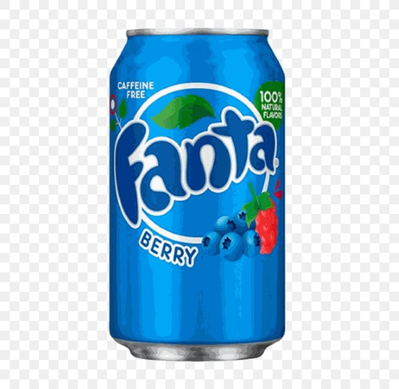 Fizzy Drinks Fanta Carbonated Water, PNG, 800x800px, Fizzy Drinks, Aluminum Can, Berry, Bilberry, Blueberry Download Free