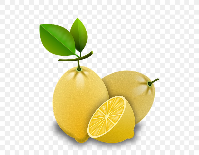 Lemon Key Lime Persian Lime Clip Art, PNG, 640x640px, Lemon, Citric Acid, Citron, Citrus, Food Download Free