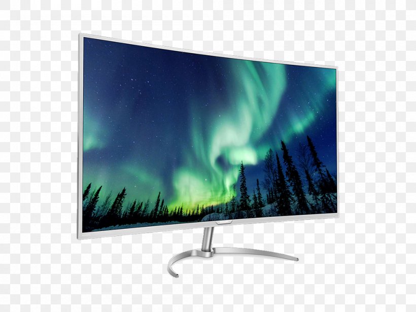 Computer Monitors 4K Resolution Philips Brilliance BDM-37UW LED-backlit LCD Liquid-crystal Display, PNG, 1000x750px, 4k Resolution, Computer Monitors, Advertising, Computer Monitor, Curved Screen Download Free